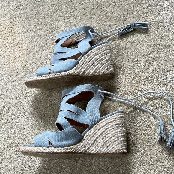 Qupid Shoes - Cute wedges, size 8, by Qupid